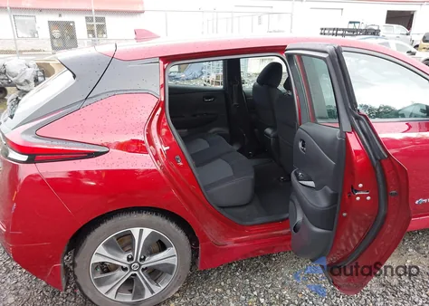 2018 Nissan Leaf Sv из США, поврежденный, VIN 1N4AZ1CPXJC306640